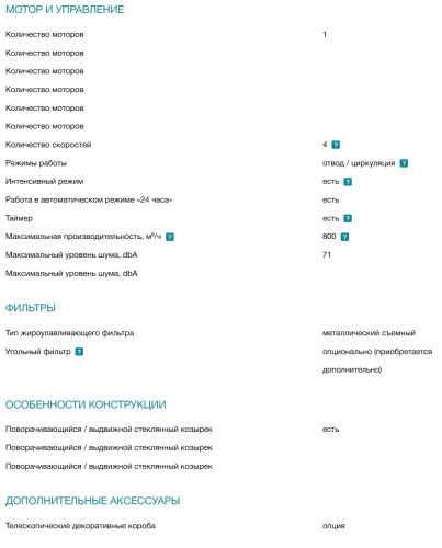 Встраиваемая вытяжка Falmec (Фалмек) Virgola Touch Black 90