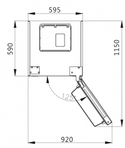 Холодильник Korting (Кёртинг) KNFC 62029 GN