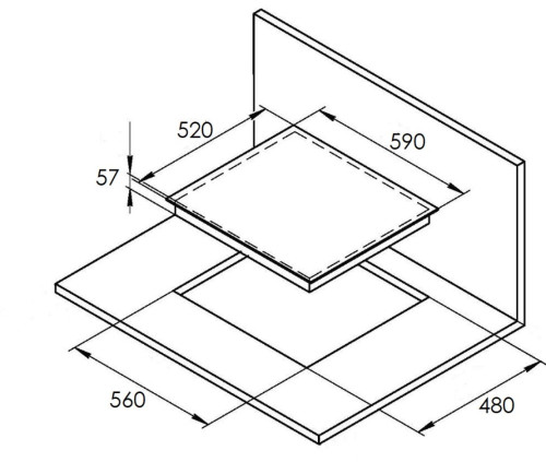 Индукционная варочная панель Kuppersberg (Купперсберг) ICS 612