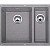 Кухонная мойка Blanco (Бланко) Subline 340/160-u темная скала
