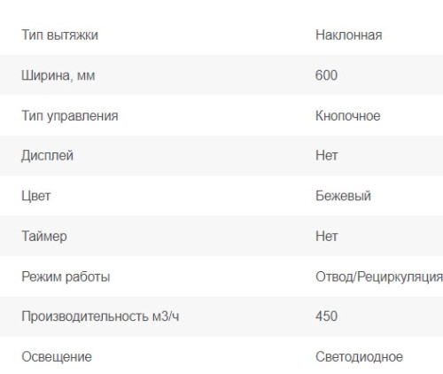 Вытяжка Graude (Грауде) DHE 60.1 C