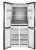 Холодильник Weissgauff (Вайсгауф) WCD 450 BG NoFrost Inverter