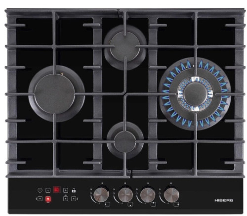 Газовая варочная панель Hiberg (Хайберг) VM 6145 B