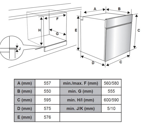 Электрический духовой шкаф Weissgauff (Вайсгауф) EOV 661 PDX