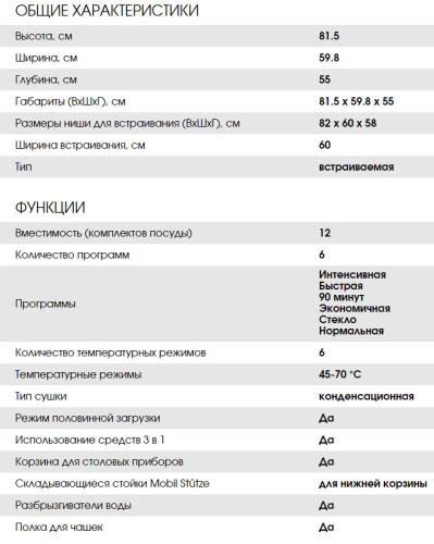 Встраиваемая посудомоечная машина Weissgauff (Вайсгауф) BDW 6062 D