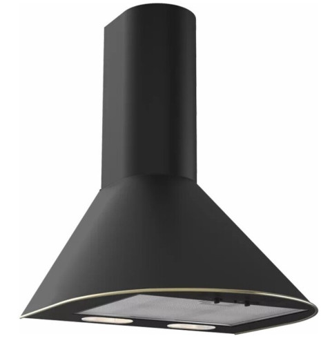 Вытяжка Elikor (Эликор) Эпсилон 50П-430-П3Л черный/золотой кант