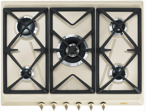 Газовая варочная панель Smeg (Смег) SRV876POGH