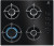 Газовая варочная панель Electrolux (Электролюкс) KGG6407K Газовая варочная панель Electrolux (Электролюкс) KGG6407K